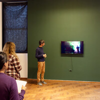 Taller de Narrativas Transmedia: Recorrido por la exposición "Cámara Seca" - Salvando al colimba